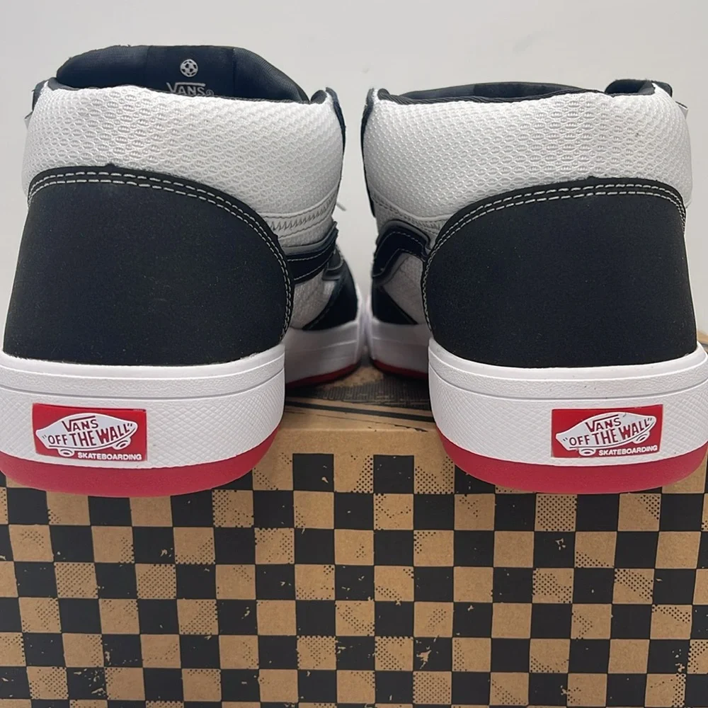 Vans Men’s Zahba Mid Black/White/Red
VN000CBSBWT Sneakers - Picture 12 of 16